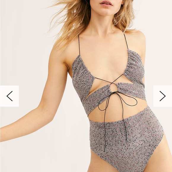 For Love & Lemons Constance Sparkle Bodysuit - NWOT - Picture 3 of 12